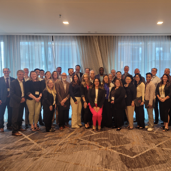 large group of people at event