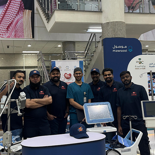 King Suad Perfusion Team